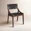 Leather Side Chair in Black-78731690-78731689