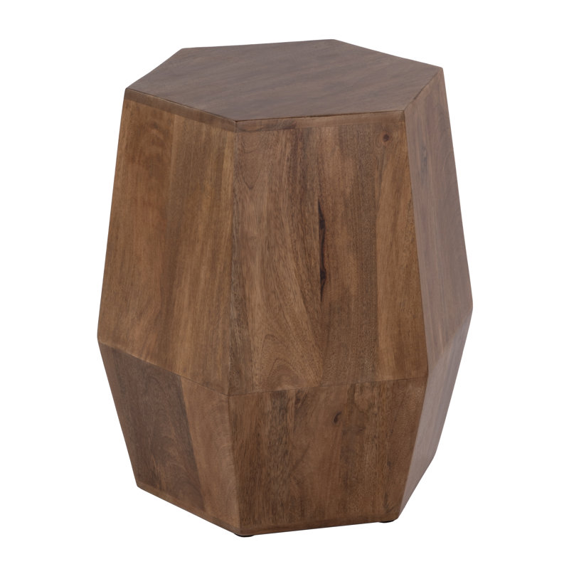 Gulchatai Wood Finish Side Table, Brown