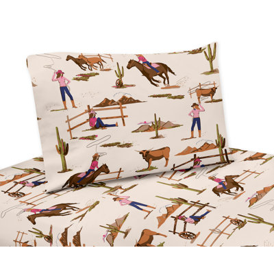Microfiber Twill Animal Print Sheet Set