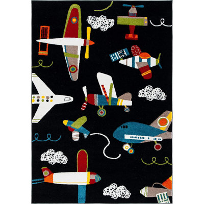 Ryleigh Kids 100 Performance Novelty Rug