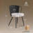 19" Seat Height Rattan Dining Chair Set Of 4 -  Wingback Dining Room Seat With Metal Legs For Home, Kitchen-697157272-671778876