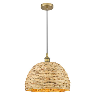 Edison - Alyxandrea - Mini-luminaire suspendu à cordon 1 lumière 16 po