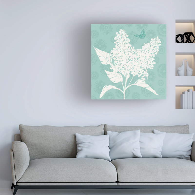 Art mural sur toile bolologia, "Anne Delvoletti Spring Delight IV", H 18 po x l 18 po