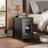 Analiesa 23.6"H Tall End Table With Charging Station and Storage, Narrow End Table, Nightstand With USB Ports And Outlets, Side Table For Bedroom, Living Room-881995305