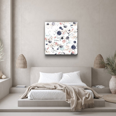 Élégante peinture décorative en verre trempé, 40 x 40 po | 100% verre trempé, épaisseur: 0,16 pouce | Impression UV pour des couleurs éclatantes et une durabilité | Parfait pour la décoration intérieure et les amateurs d'art