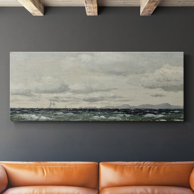 Série paysage - CMLVI - Toile tendue avec châssis - Prêt à accrocher, H 16 po x l 40 po