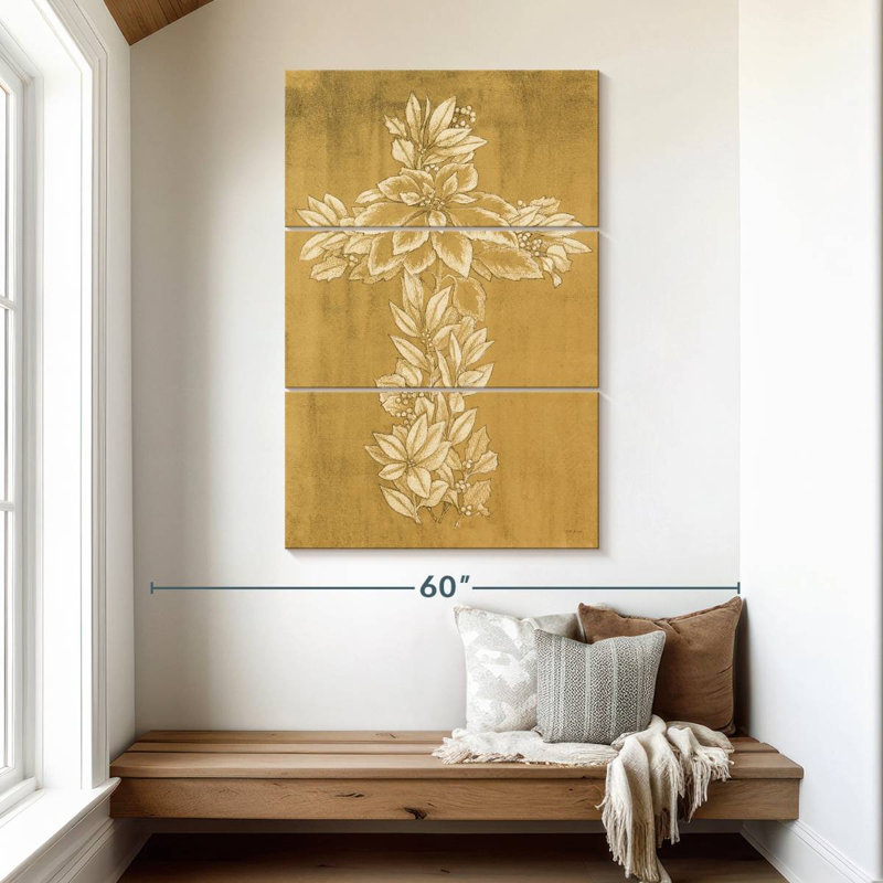 Adella Holiday Cross I, H 50 po x l 32 po