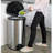 Steel Kitchen Trash Can - 13 Gallons