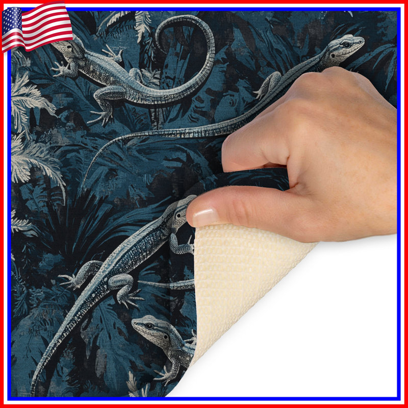 Tapis de bain Lizards, L 34 po x L 21 po