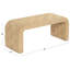 Banc tissé Chelko