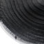 Table d'appoint Mgo Hollow, texture bois, noir-1059580032