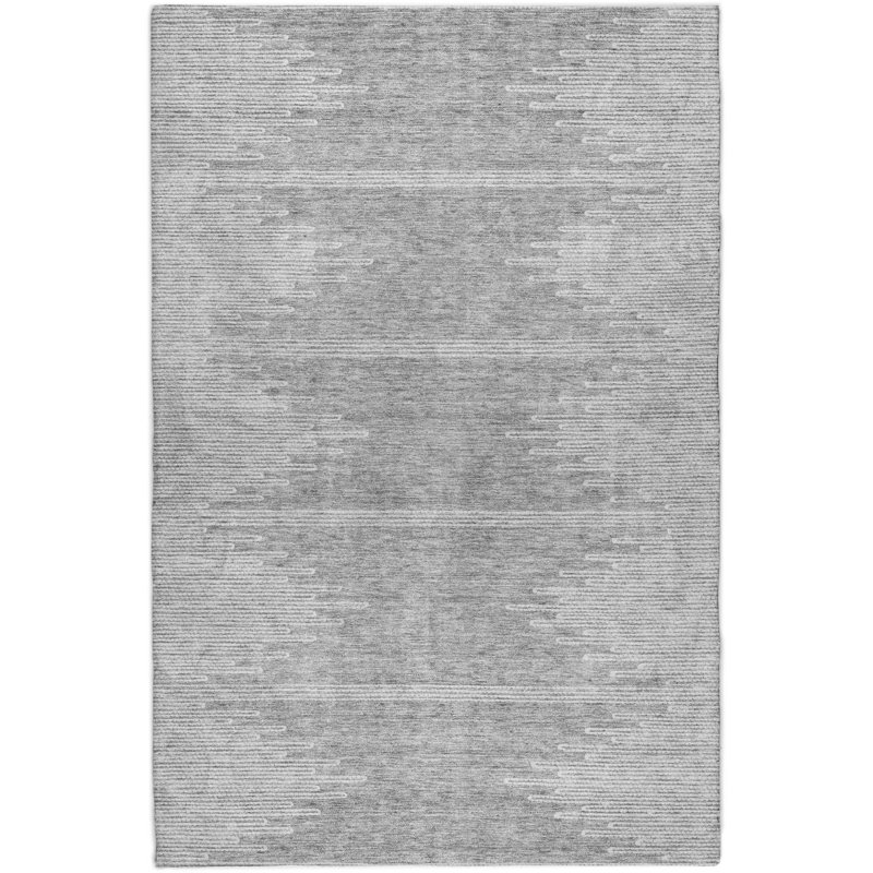 Tapis à poil long de qualité supérieure lavable à la machine ADS647, Grey, 9' x 12'