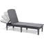 Keter Jaipur Sun Lounger With Cushion- Grey