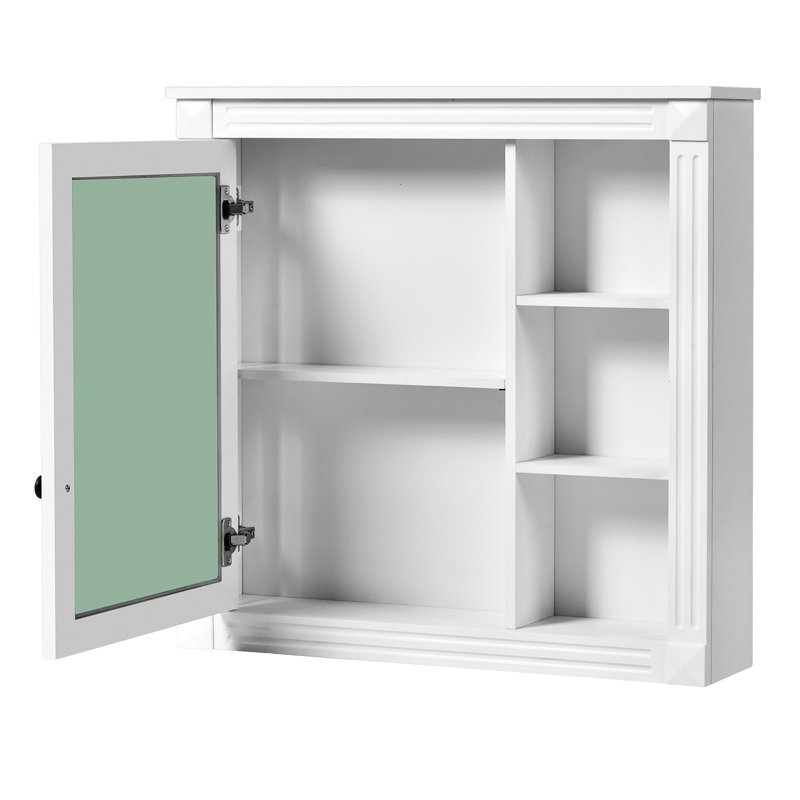 Armoire à pharmacie de salle de bain avec miroir