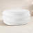 Tahara Winded Outdoor White Coffee Table