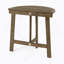 TABLE BISTRO WESTMONT DEMI-ROND, GRIS