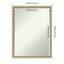 Miroir de salle de bain Petronella-1025883515