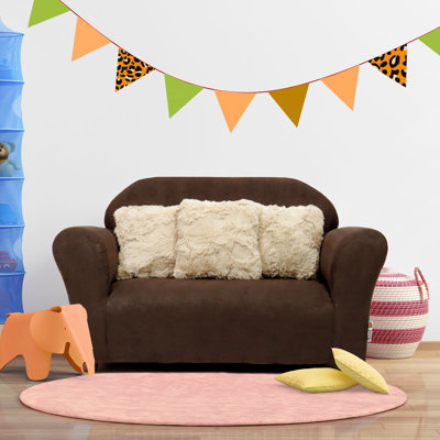 Spitzer Kids Club Sofa with Accent Pillows