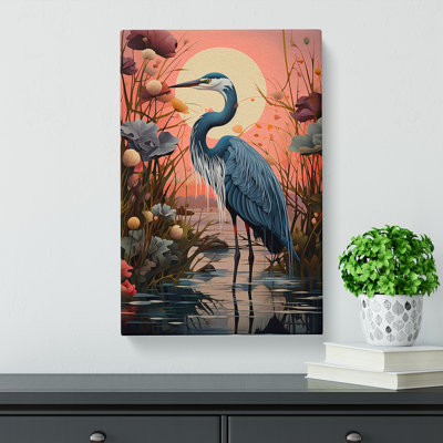 Heron Orphism No.2 - Print
