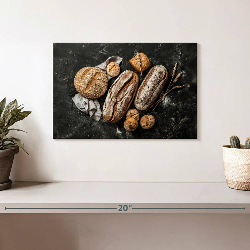 Yarlin Handmade Rye Loaves, 8" H x 12" W