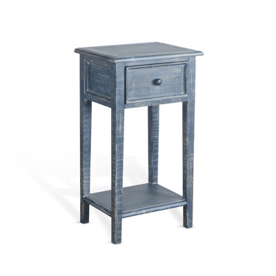 Komor Solid Wood End Table