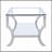 Seroff Chrome Coffee Table
