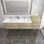 Moreno Bailey 103.5'' Double Bathroom Vanity with Acrylic Top-87461374