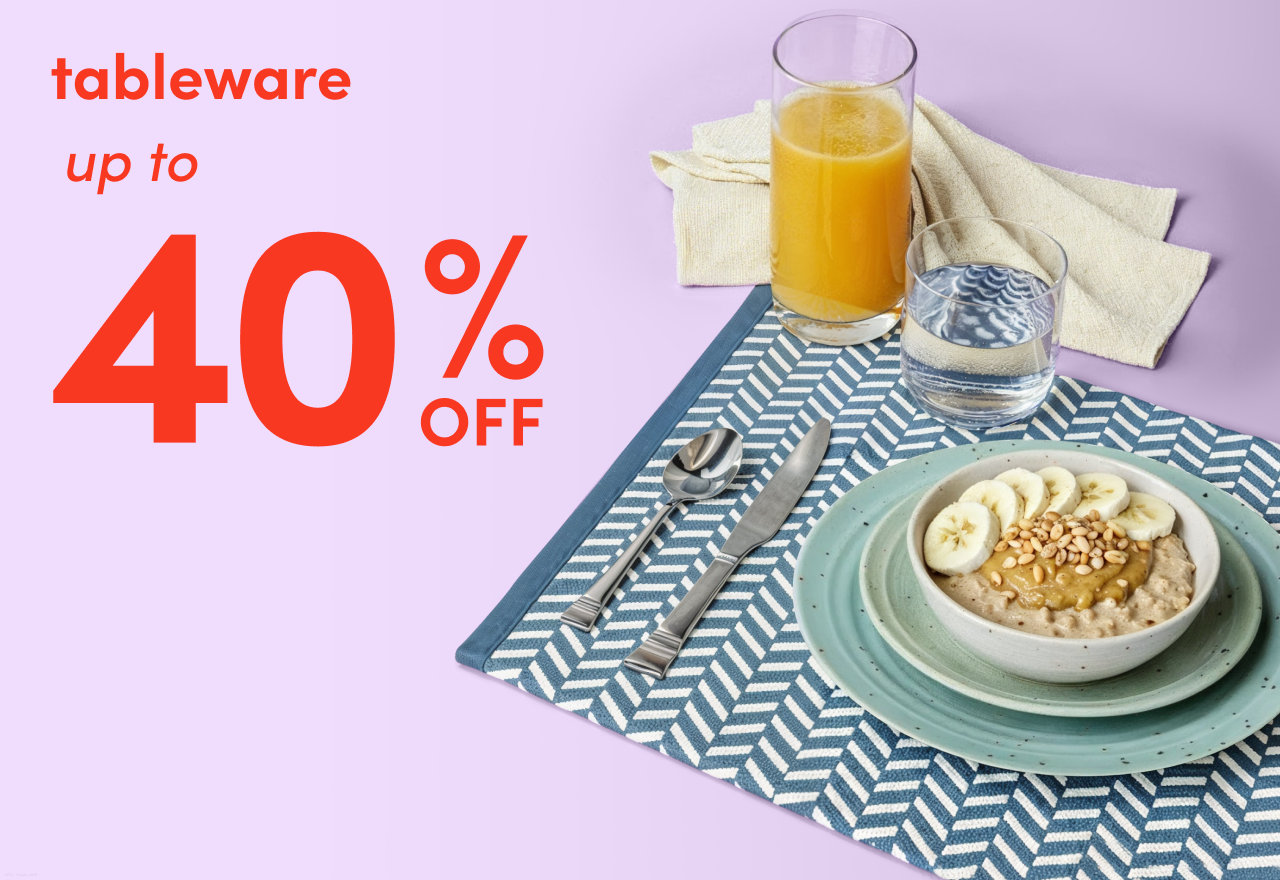 tableware clearance