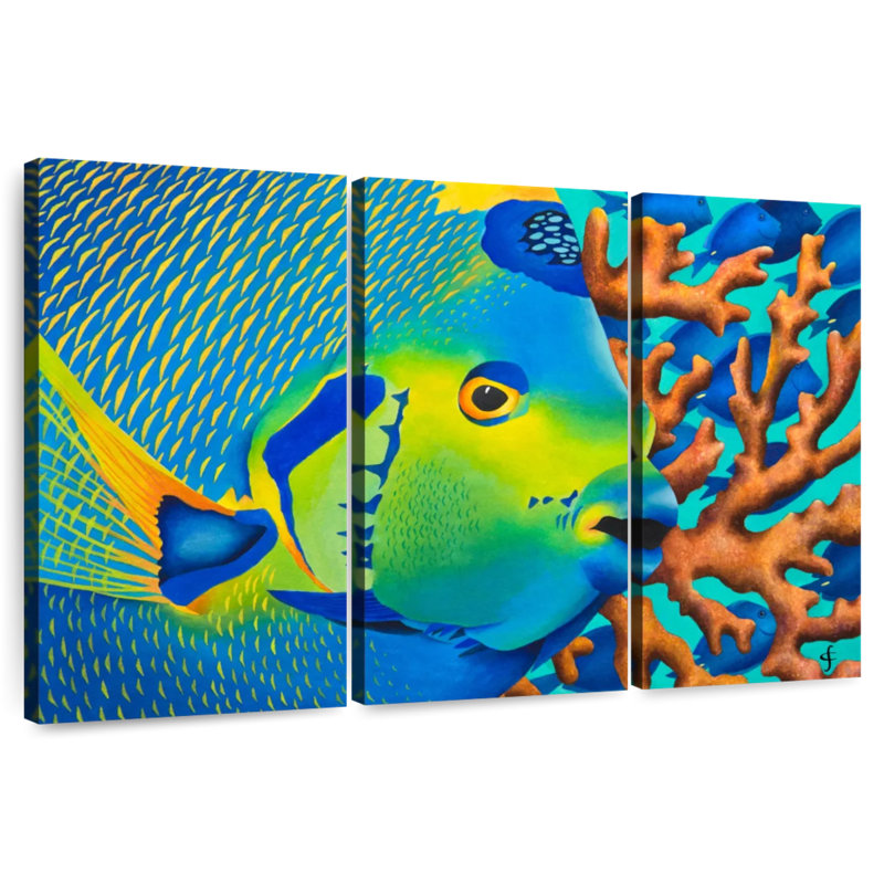 Brampt Angelfish, 28" H x 45" W