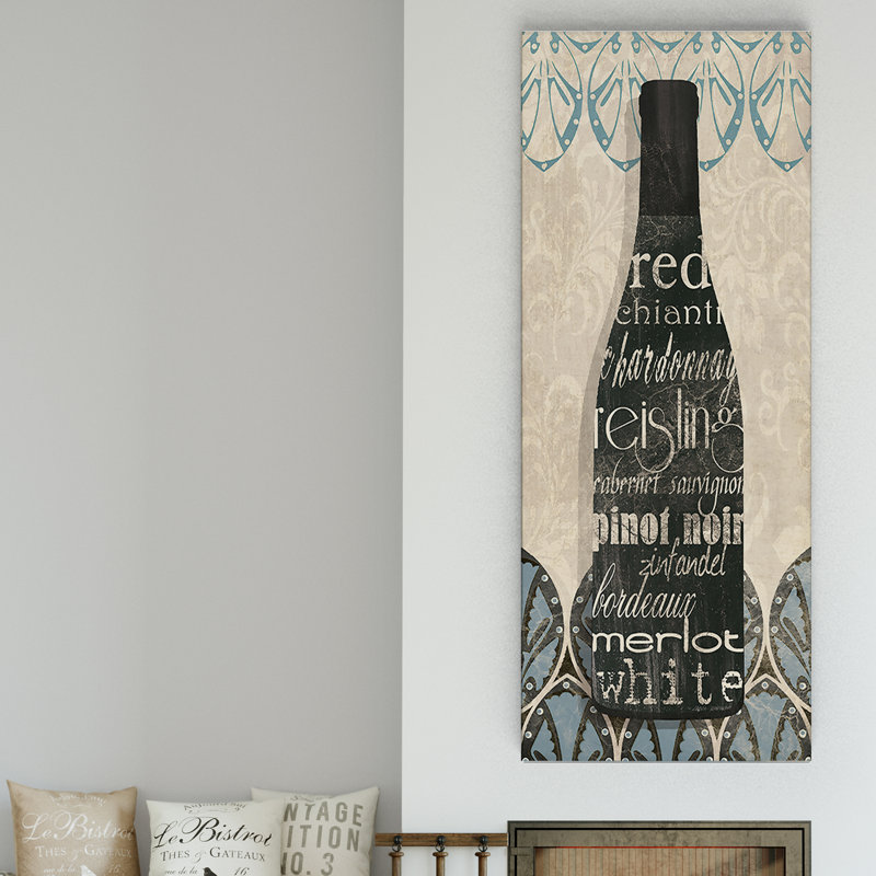 Art textuel sur toile tendue, H 20 po x l 50 po x P 1,5 po