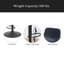 Ensemble de 2 tabourets de bar réglables, tabourets de bar pivotants de style Mid-Century, tabourets de bar industriels avec dossier et chaises de bar à hauteur de comptoir-943709473
