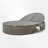 Chonie 78.7'' Wide Oval Wicker Patio Daybed with Cushions-998841968