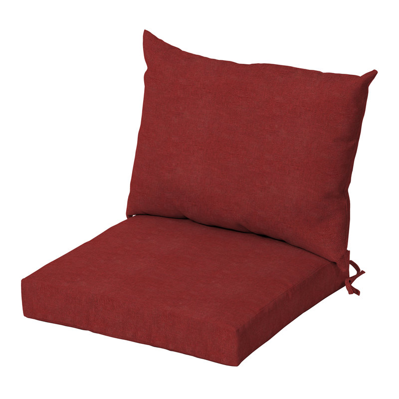 Coussin de siège / dossier d'extérieur 1 pièce ARDEN, Rouge