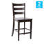 Tabouret de bar à hauteur de comptoir en bois de qualité commerciale-2077675960-2077675961