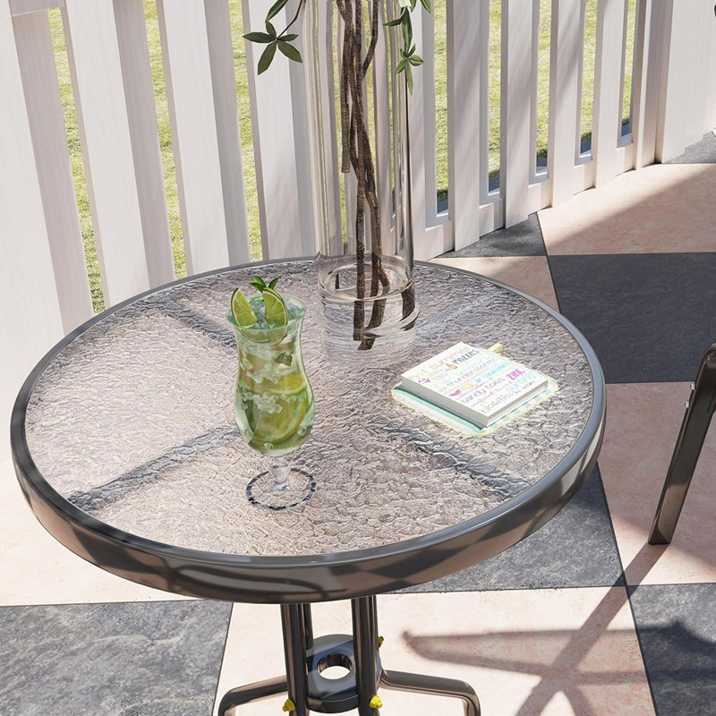 Ensemble bistro 3 pièces pour l'extérieur, petit ensemble de patio avec ...