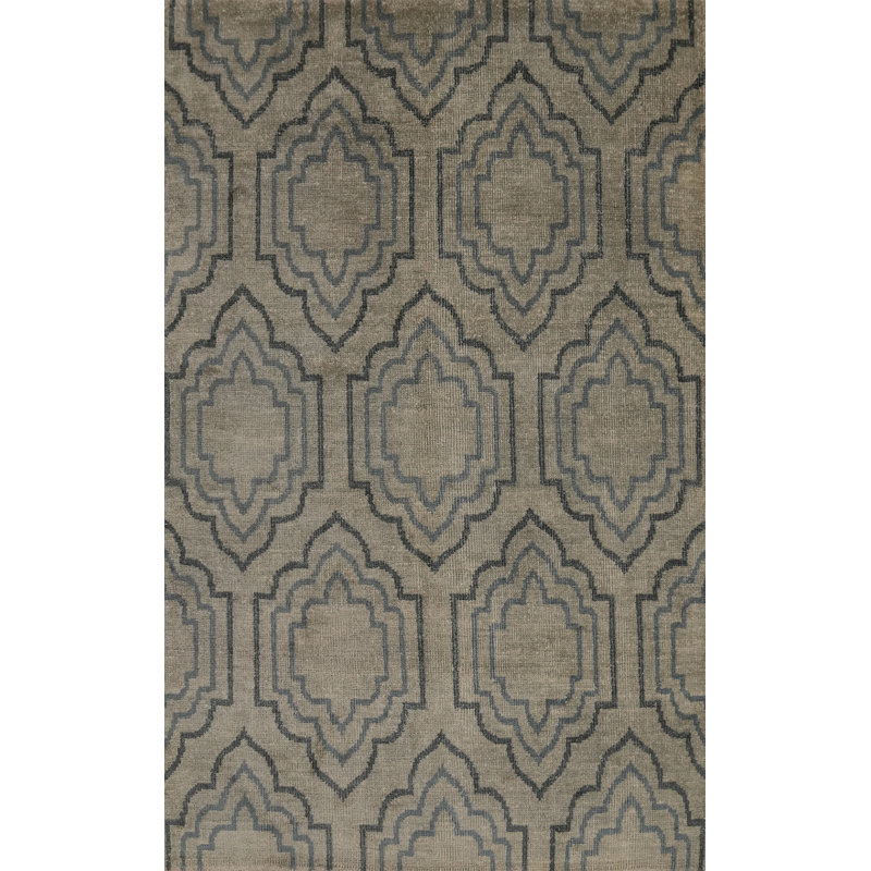 Tapis géométrique vieilli 5 x 8