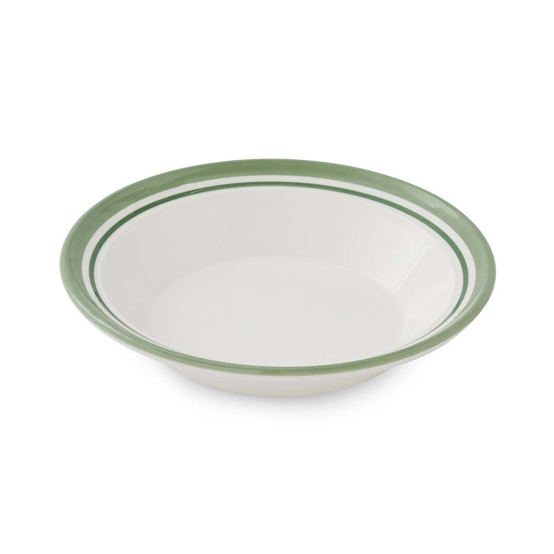 Portmeirion, Potters Stripe - Soup Plate, Green
