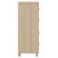 Ebern Designs Solid Pine Wood Sideboard-1122058049