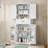 72" Tall Bathroom Storage Cabinet, Floor Storage Cabinet With Drawer,4 Doors, Freestanding Cabinet With Adjustable Shelves For Bathroom, Living Room-965745310