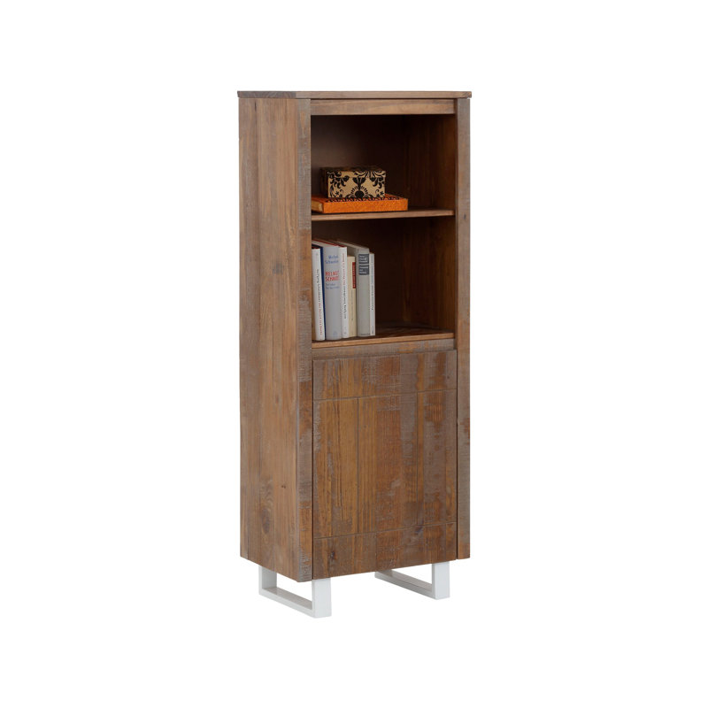Clintonpark 55cm W Solid Wood Standard Bookcase, Small