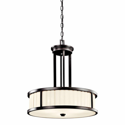 Brien 3 - Light Dimmable Drum Chandelier