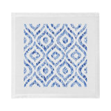 Royal Delft Ikat Cotton Sateen Dinner Napkins