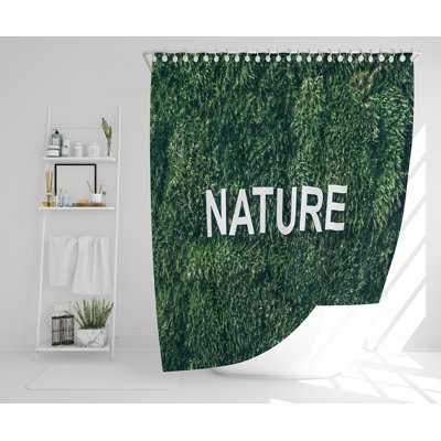 Elky Polyester Shower Curtain