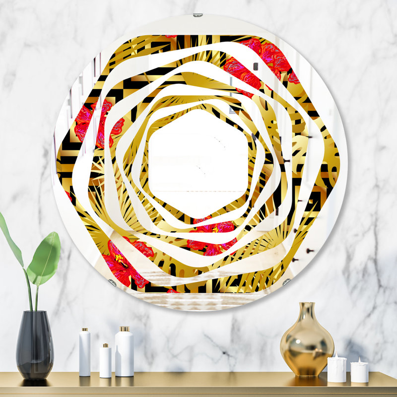 Miroir mural Whirl, 23,6 po x 23,6 po