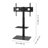 Stellweilan Tessberg Single Screen Floor Stand Mount