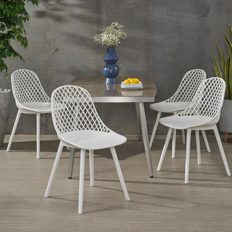 Chaises d'appoint Kenyon, Blanc