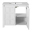 Organisateur de meuble-lavabo 36 "avec lavabo en céramique