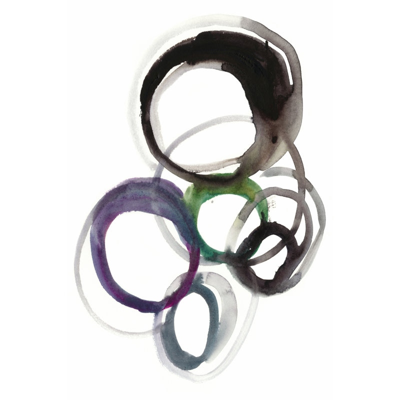 Rounds II by Chariklia Zarris - Wrapped Canvas Art Prints, 30cm H x 20cm W