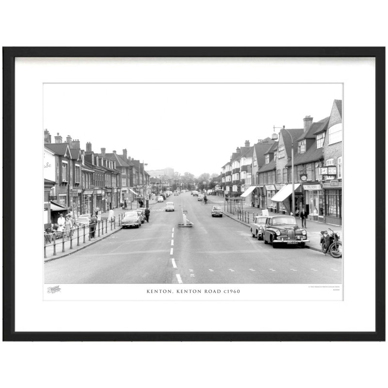 Kenton, Kenton Road C1960 by Francis Frith - Single Picture Frame Print, 28cm H x 36cm W x 2.3cm D