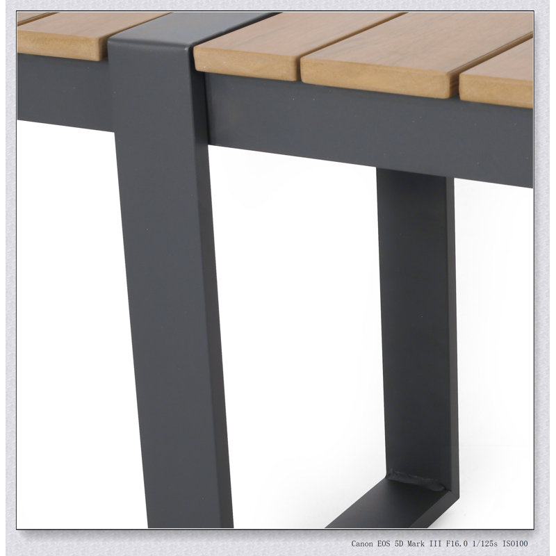 Banc de salle à manger d'extérieur Polyvalence, application moderne, confort et durabilité
